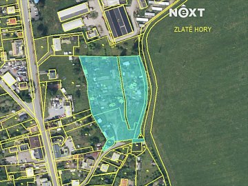 Prodej pozemku zahrady pozemek 8368 m², Zlaté Hory,Jeseník,Olomoucký kraj