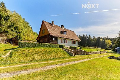 Prodej domu chalupa 141 m² pozemek 9378 m², Loučovice-Nové Domky