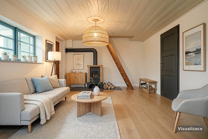 Prodej domu chata 60 m² pozemek 3089 m², Lipí